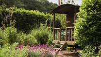 You'll also find a charming shepherds hut, a cosy hideout for those seeking a dose of country quietude