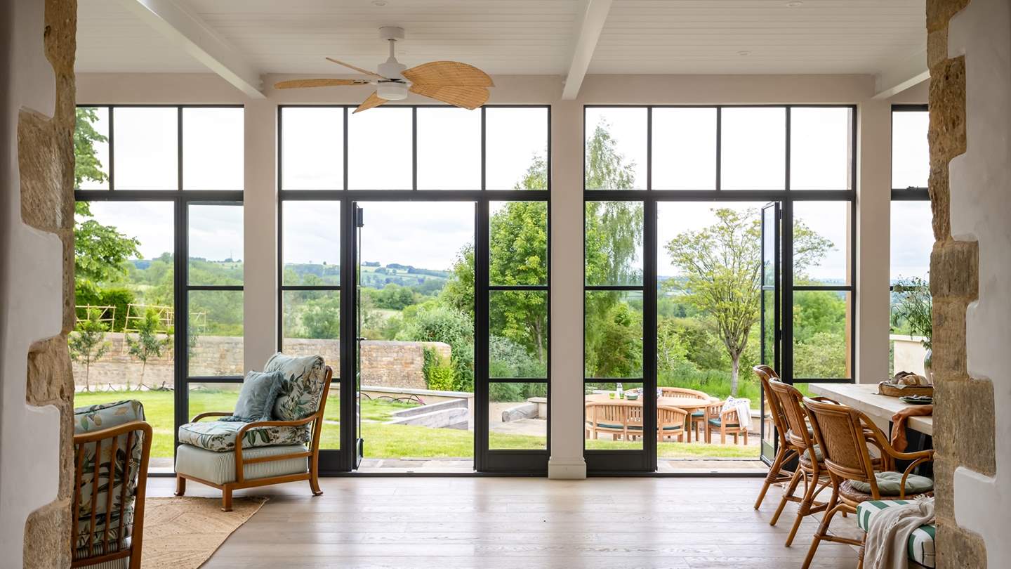 The large, open plan living, kitchen and dining room seamlessly blends together for every occasion