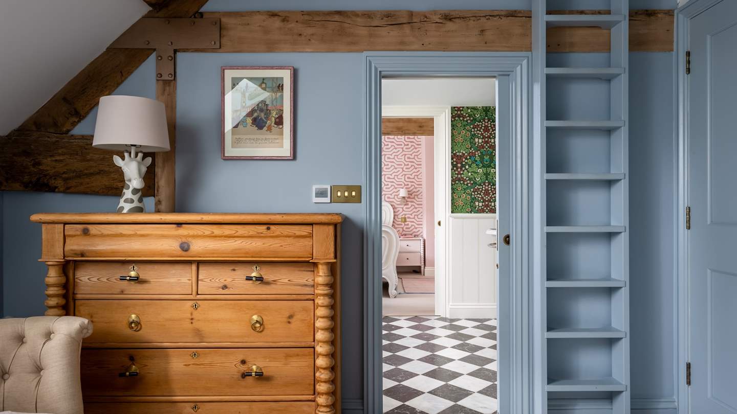 A a secret mezzanine level awaits for small and curious explorers