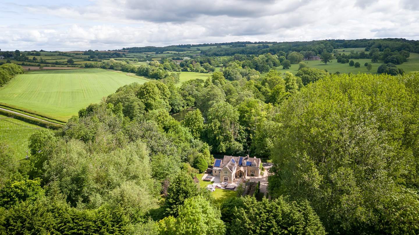 Set within its own 1.5-acre grounds, the dreamy south-facing garden space at Amoretta offers a tranquil setting for staycation seekers