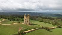 Visit Broadway Tower for beautiful panoramic views of the Cotwolds 