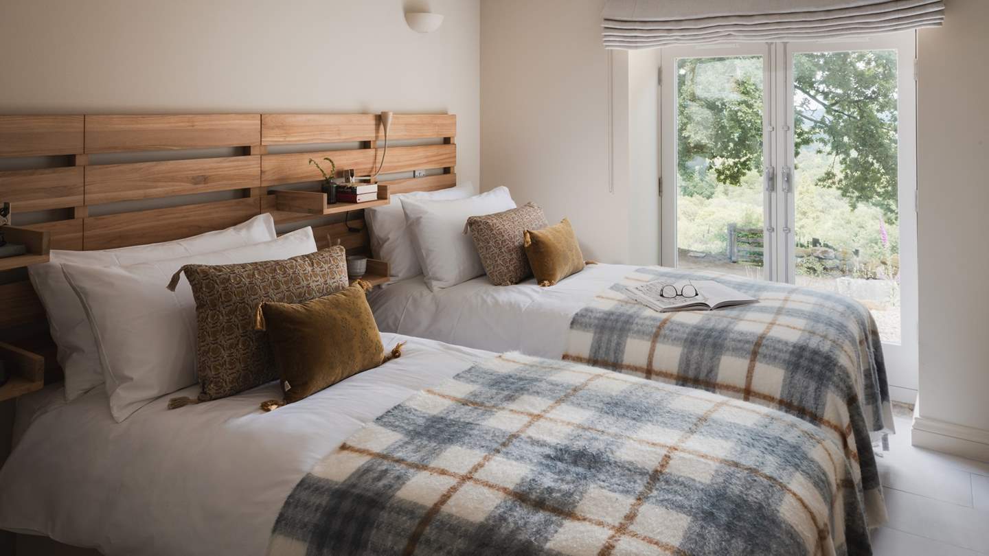 Perfect for children or friends, the third bedroom is also situated on the ground floor 