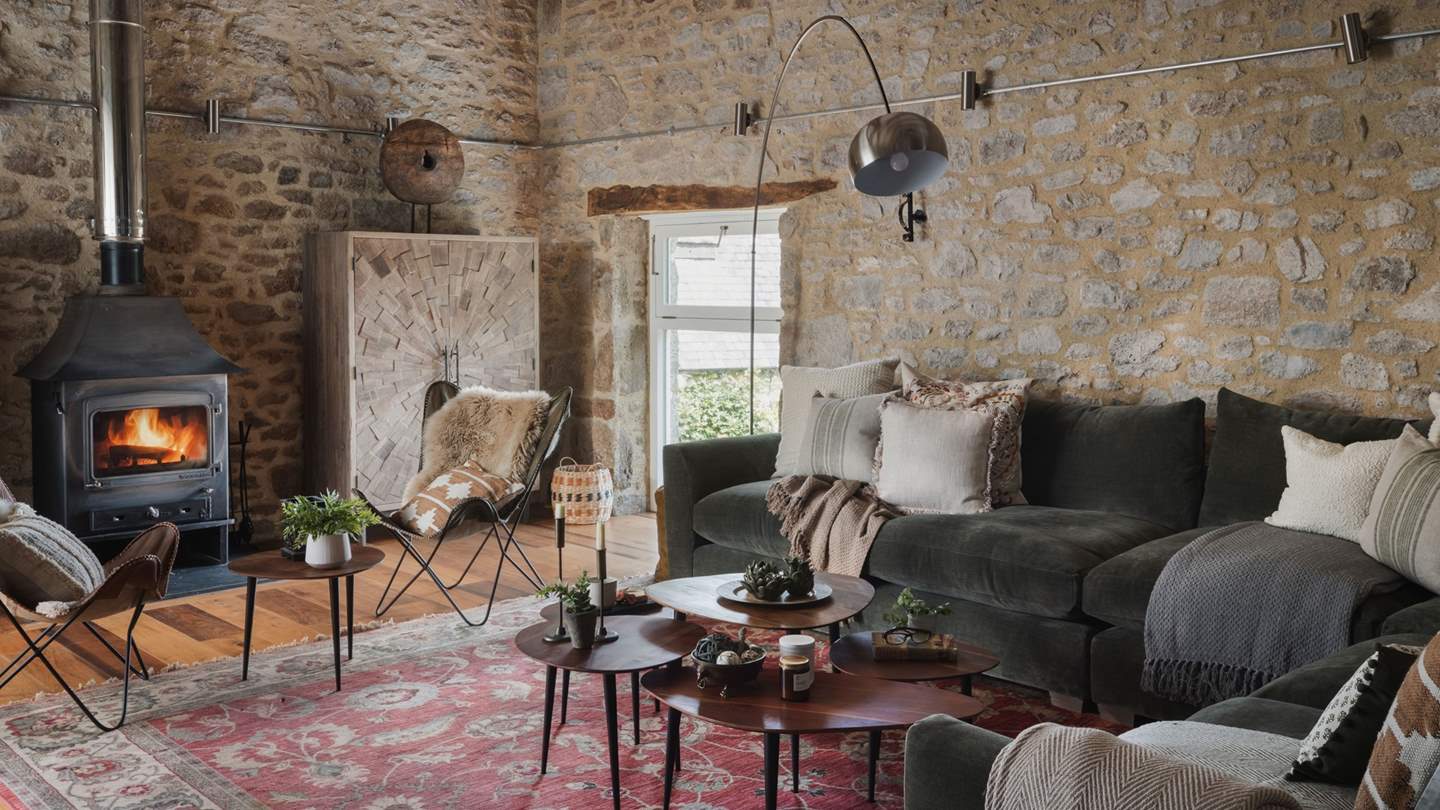 This characterful room beckons for lingering moments of quietude and conversation alike