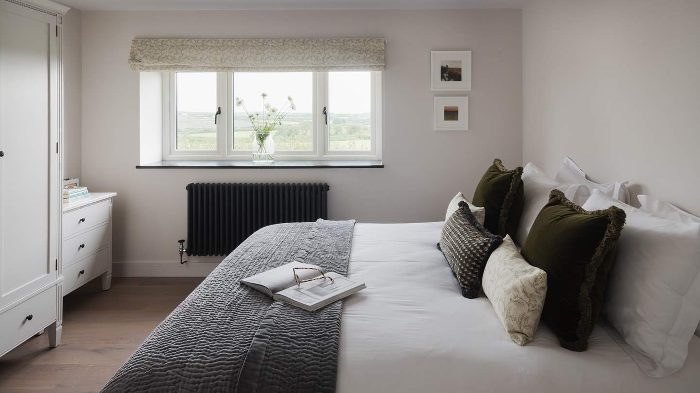 Ensuring the sweetest slumbers, it features a Hypnos super-king bed with an orthopaedic mattress