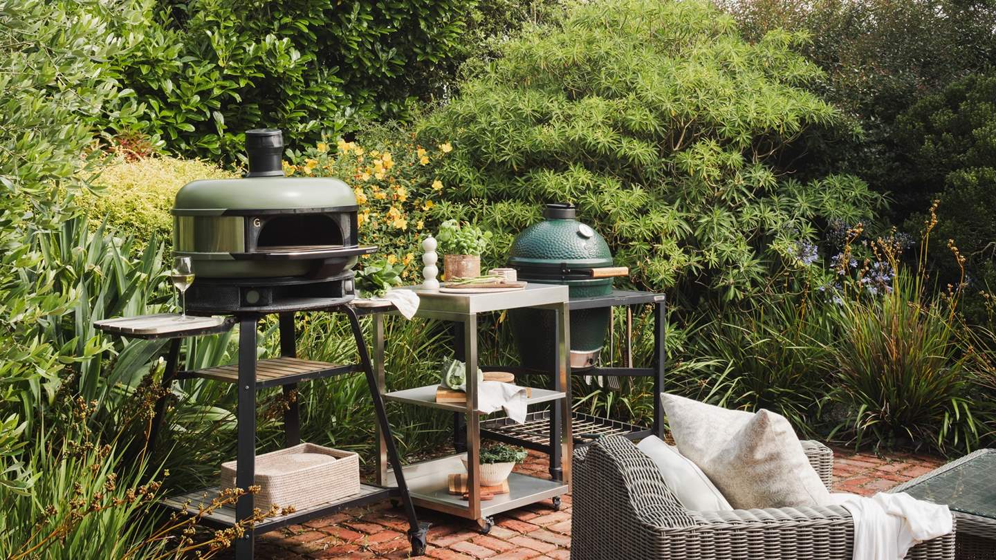 The outdoor space invites for drawn-out conversations as the chefs unwrap creativity and bottles are uncorked