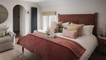 Halcyon is home to four equally inviting bedrooms  each with ensuites