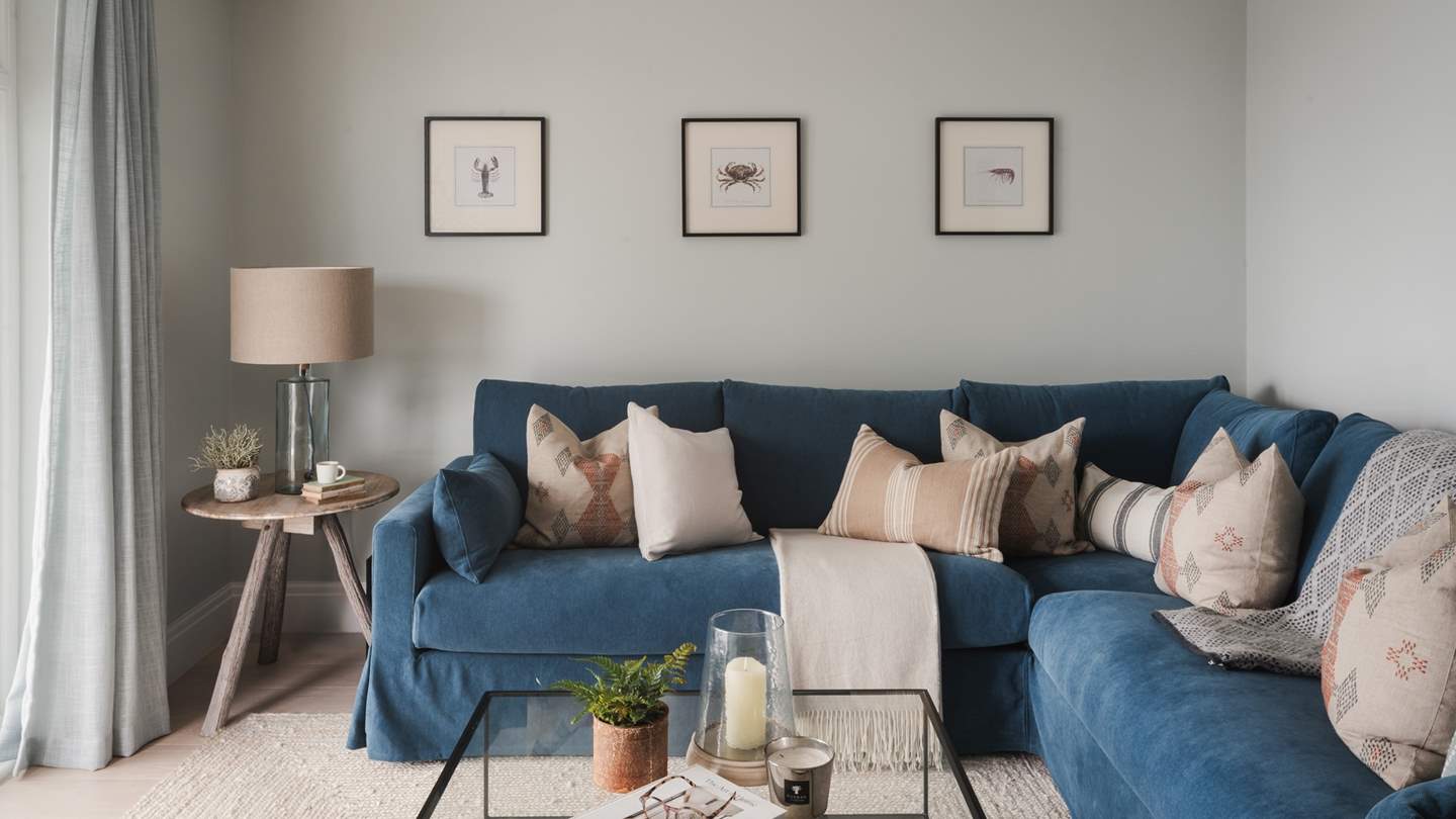 This charming space is also home to a Sky TV with a Samsung soundbar