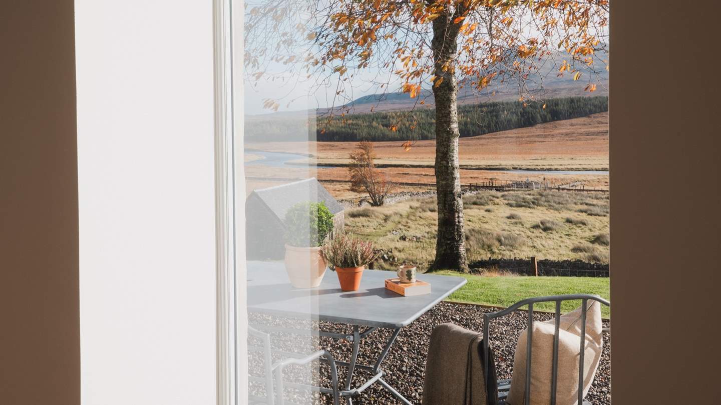 Outside there is plenty of space for afternoons spent in the balmy Scottish sun