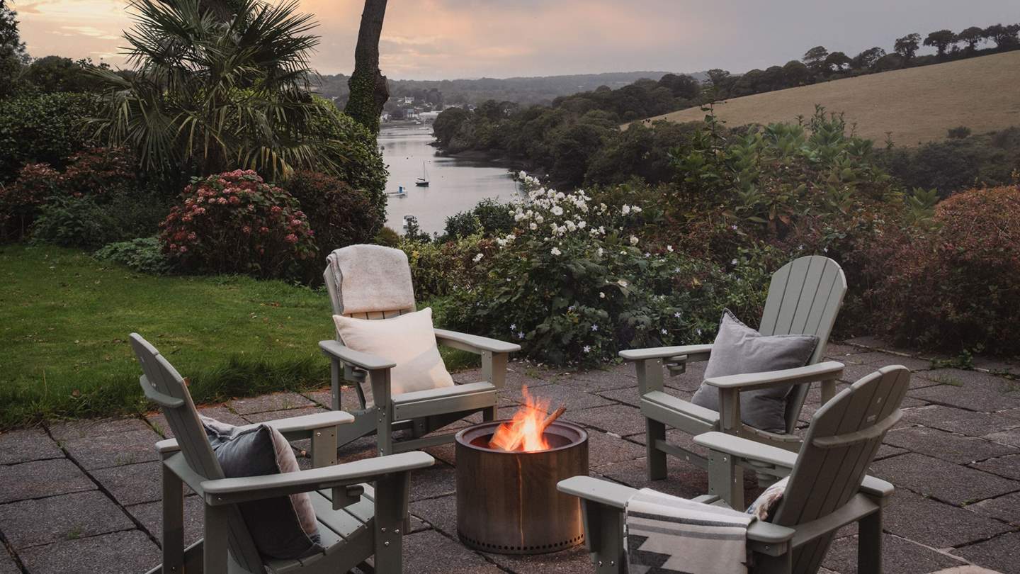 Gather together fireside for moments of magic beneath dusky skies...