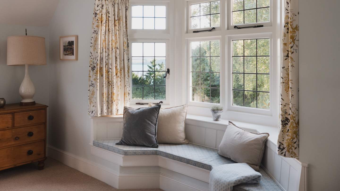 Seek moments of bliss beside the breath-taking window seat 