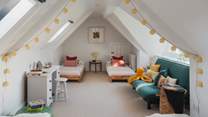 Just perfect for little ones, uncover four single beds 