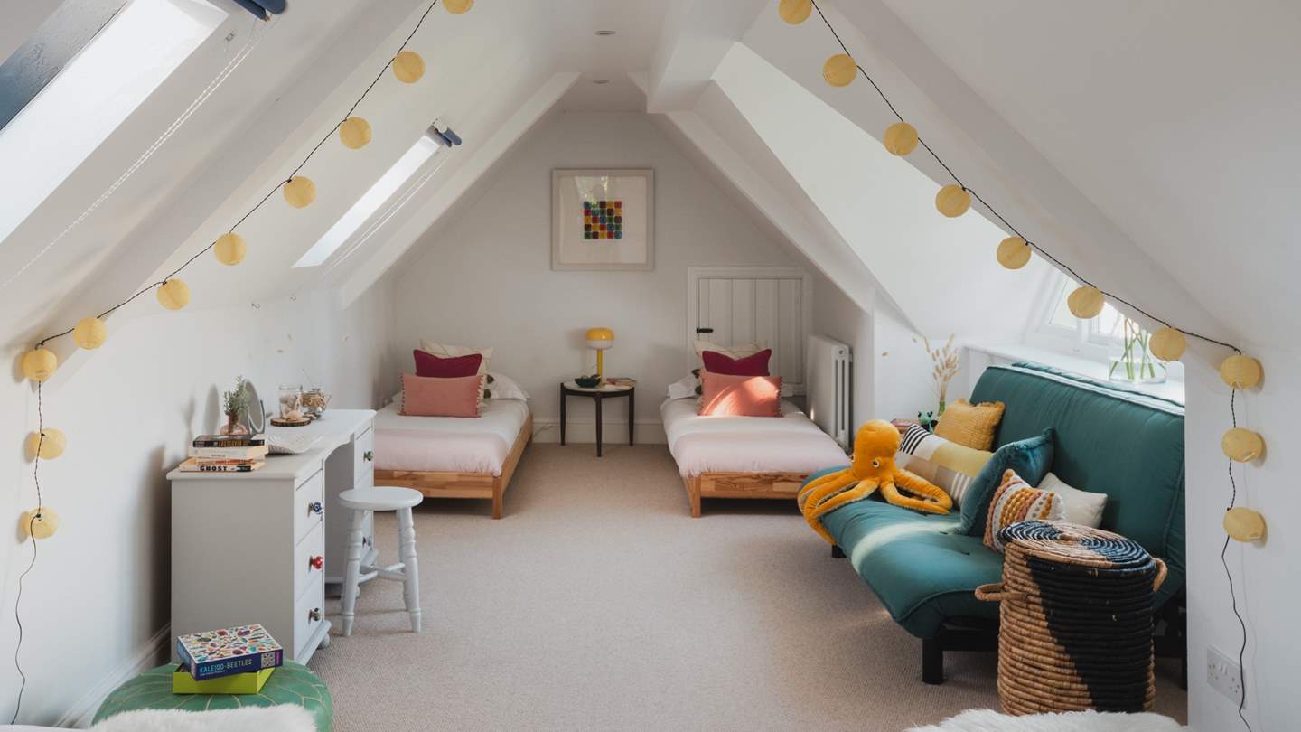 Just perfect for little ones, uncover four single beds 