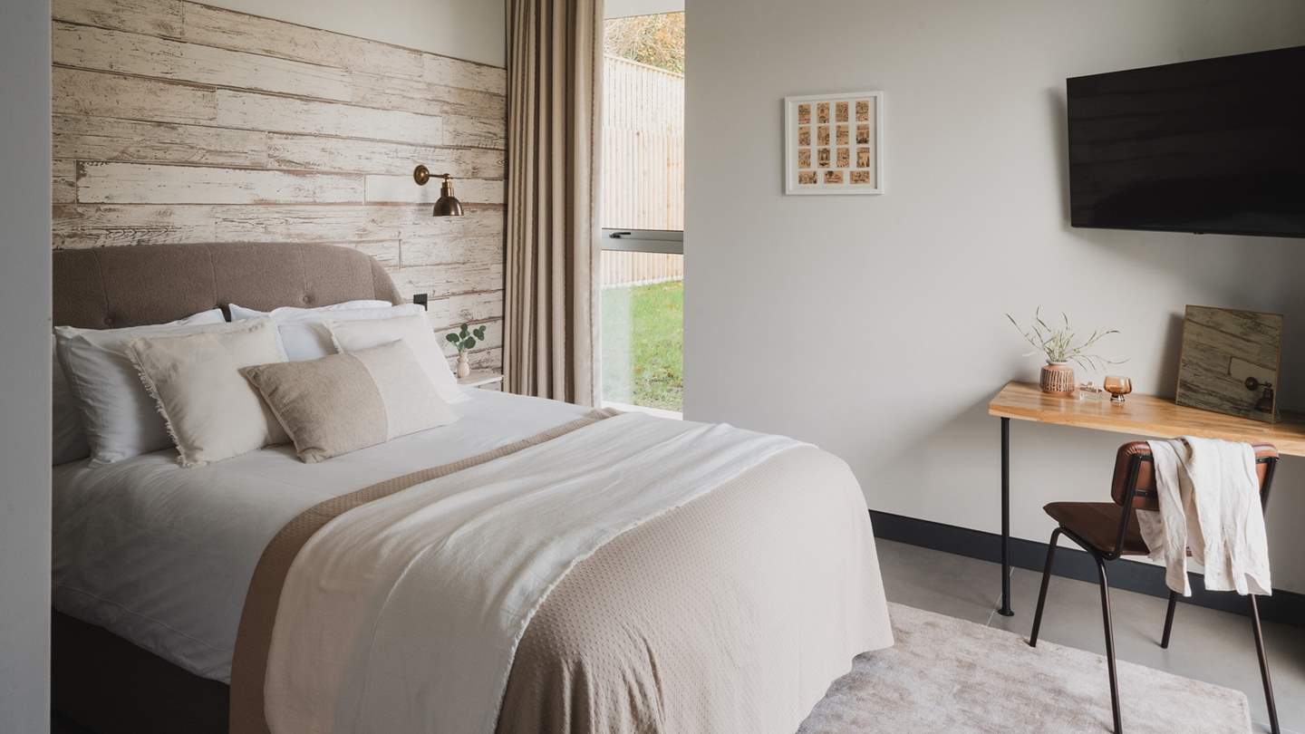 The second bedroom can be found on the ground floor