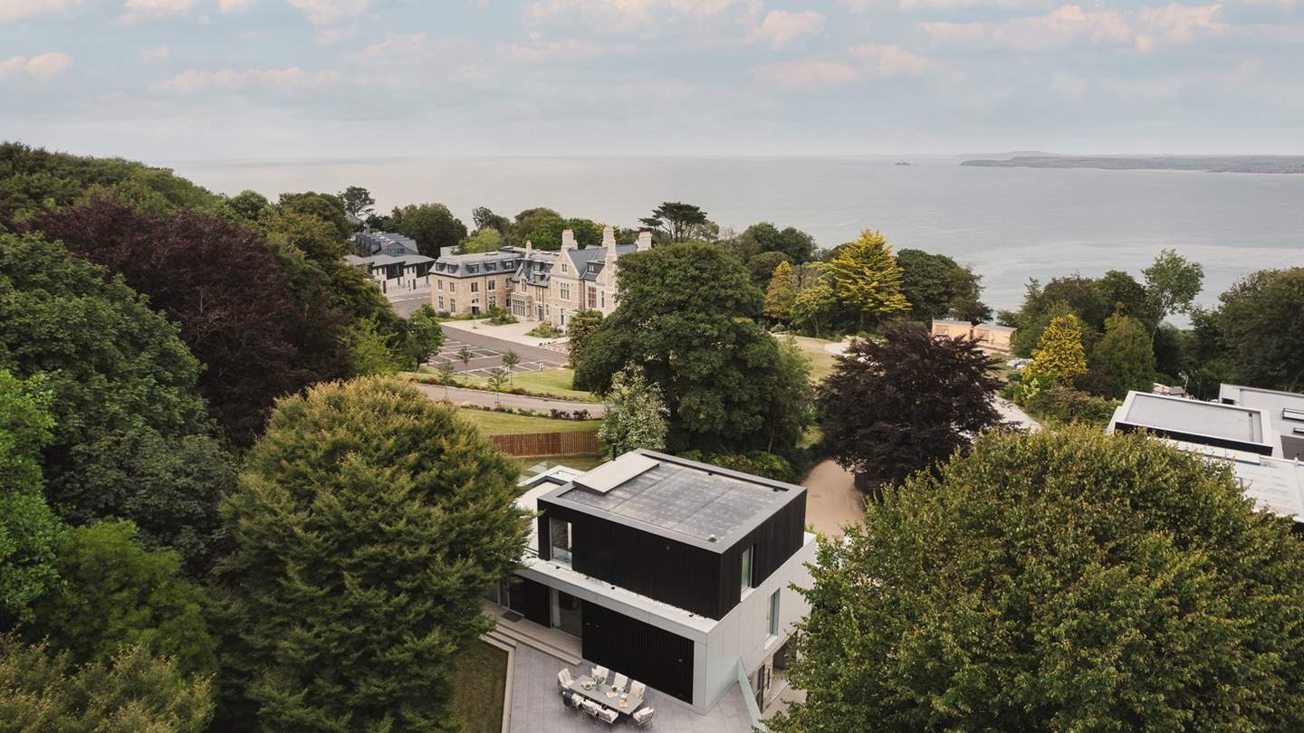 A dream dwelling, discover spaces to reside together beneath dusky skies...