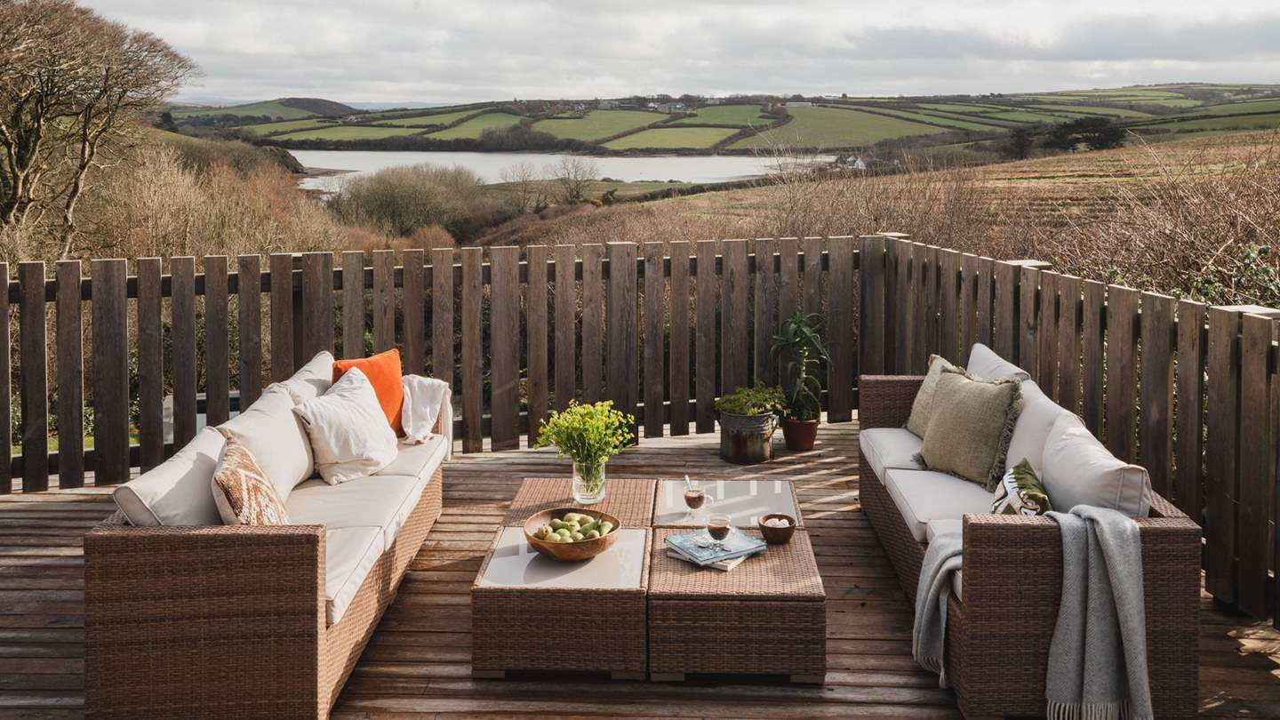 Further alfresco spaces exist, setting the scene for outdoor tipples with a view