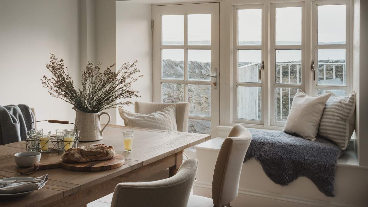 Resetting life balance in style are a beautiful open-plan kitchen and diner