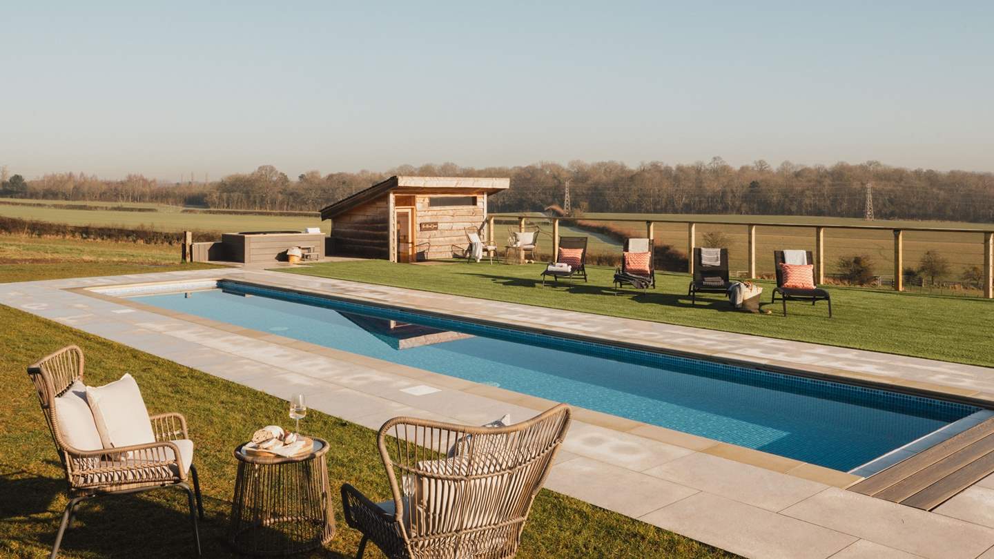 Set within a gated collection of barns with shared access to a range of wellness facilities