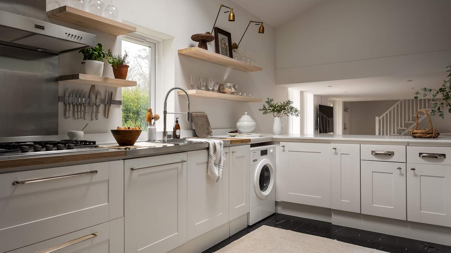 Mysa's kitchen is fully equipped with everything you could need to craft culinary delights