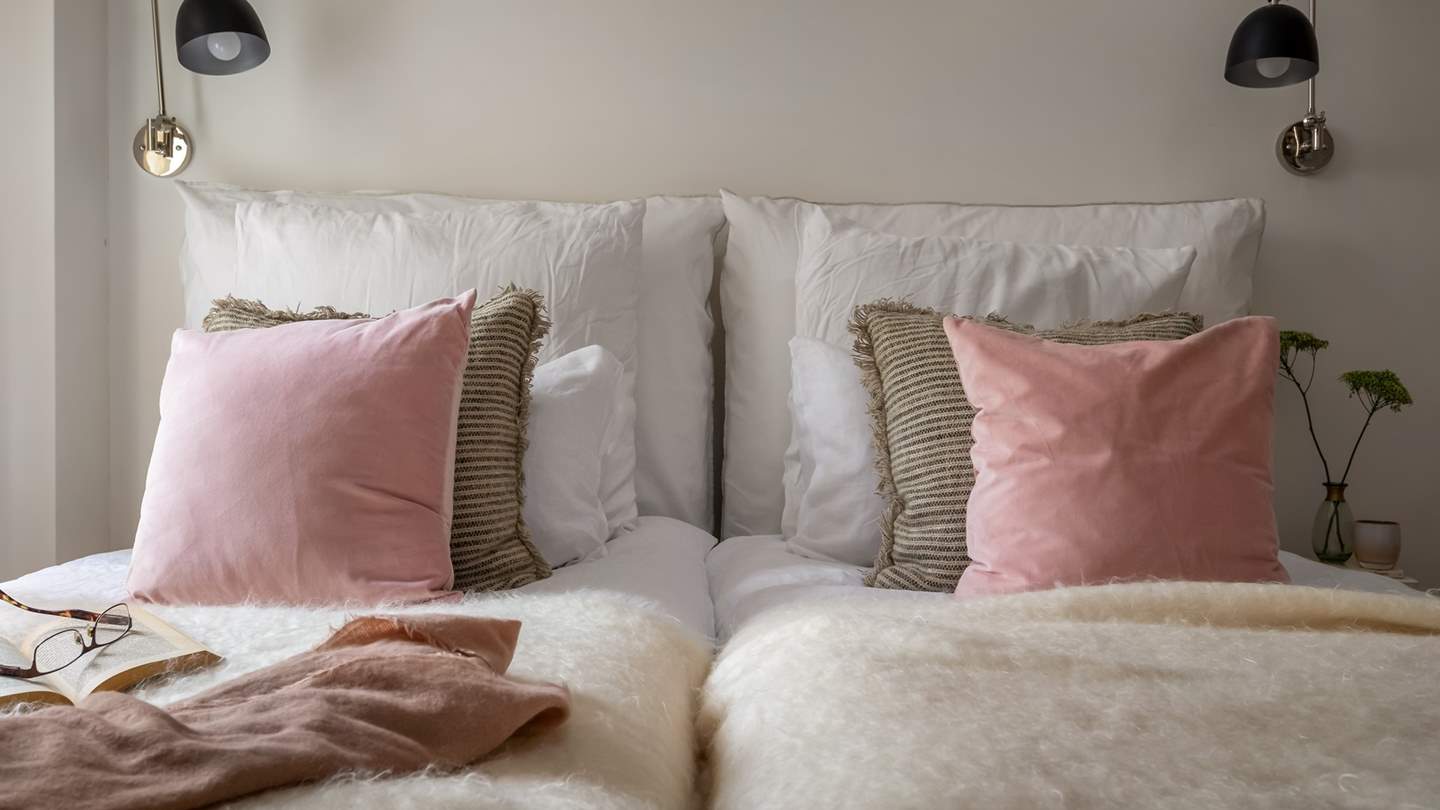 Home to two European single beds, it's perfectly spacious for solo slumber