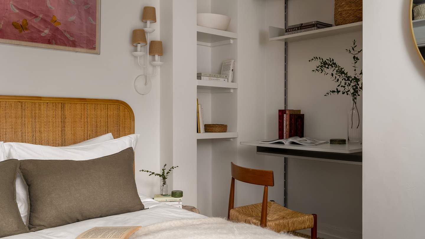 There’s also a desk should you need to catch up on an email or two 