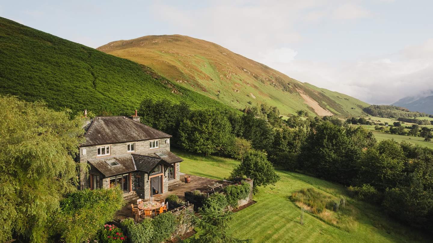 Seek serenity outside in Merellas’ enchanting wrap around garden 