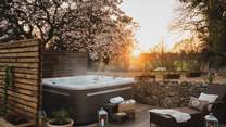 Set within the storybook grounds of Mathern Palace, our tranquil, dog-friendly retreat is a heavenly escape from the everyday