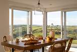 Gather around the characterful dining table for feasts of every occasion 
