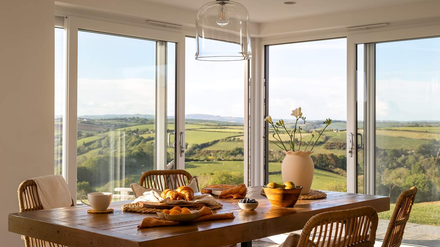 Gather around the characterful dining table for feasts of every occasion 