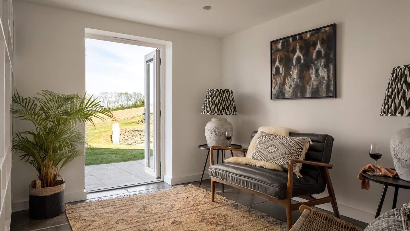 Discover the cosy reading room next door...