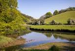 Take a wander to the enchanting river banks a short stroll from the retreat