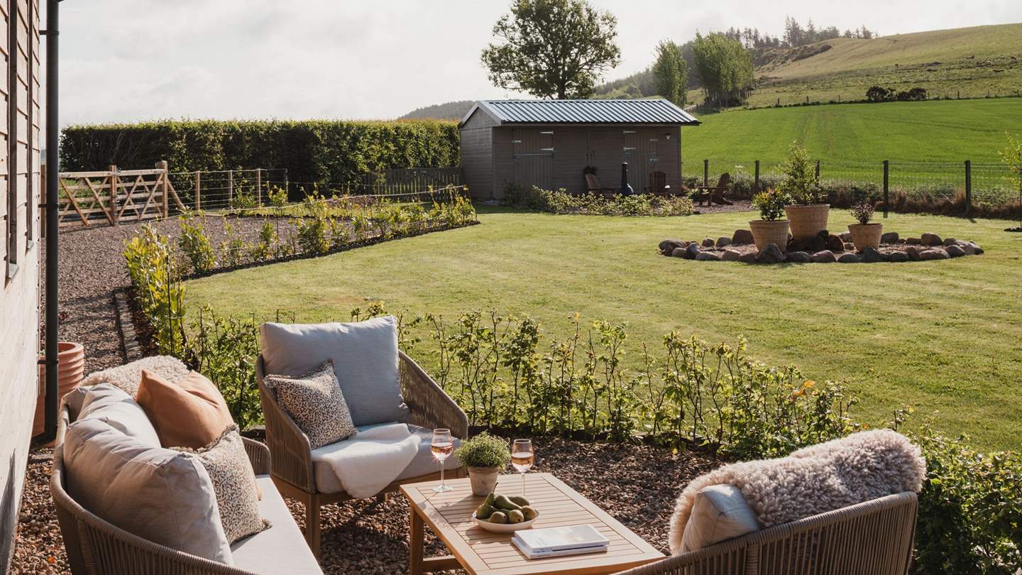 Enjoy total relaxation, whether you’re sipping your first morning brew or savouring your last evening tipple