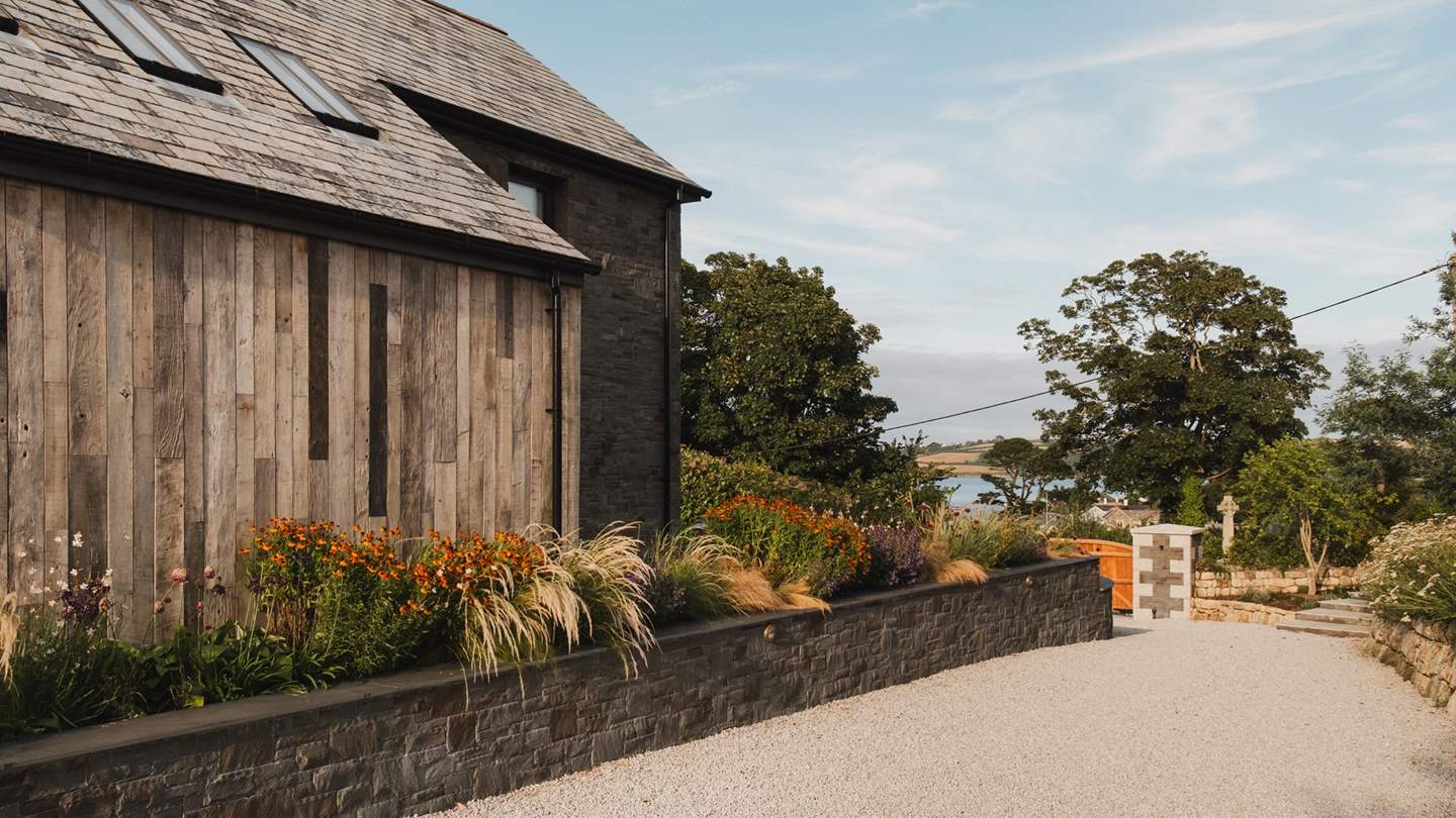 There is ample private parking at Amaranta for up to three cars, accessed via the electric entrance gates