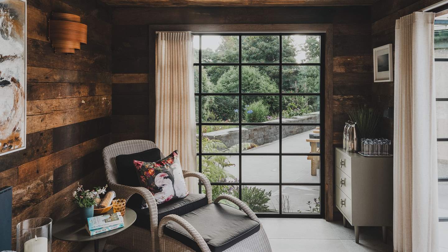 Rejuvenate your senses with a massage or seek the calm of a guided yoga session overlooking the verdant garden