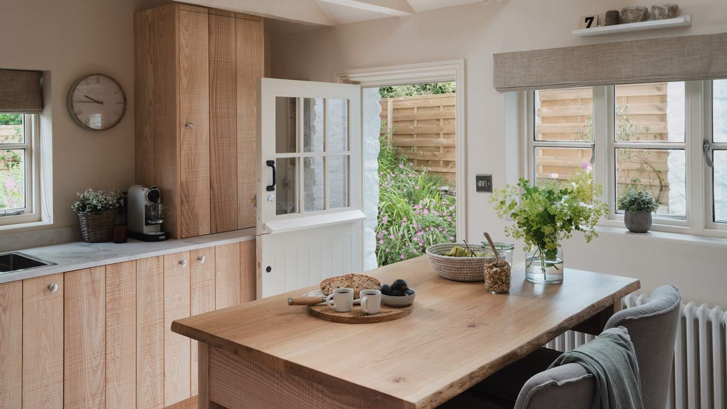 Curate culinary masterpieces in the modern rustic kitchen