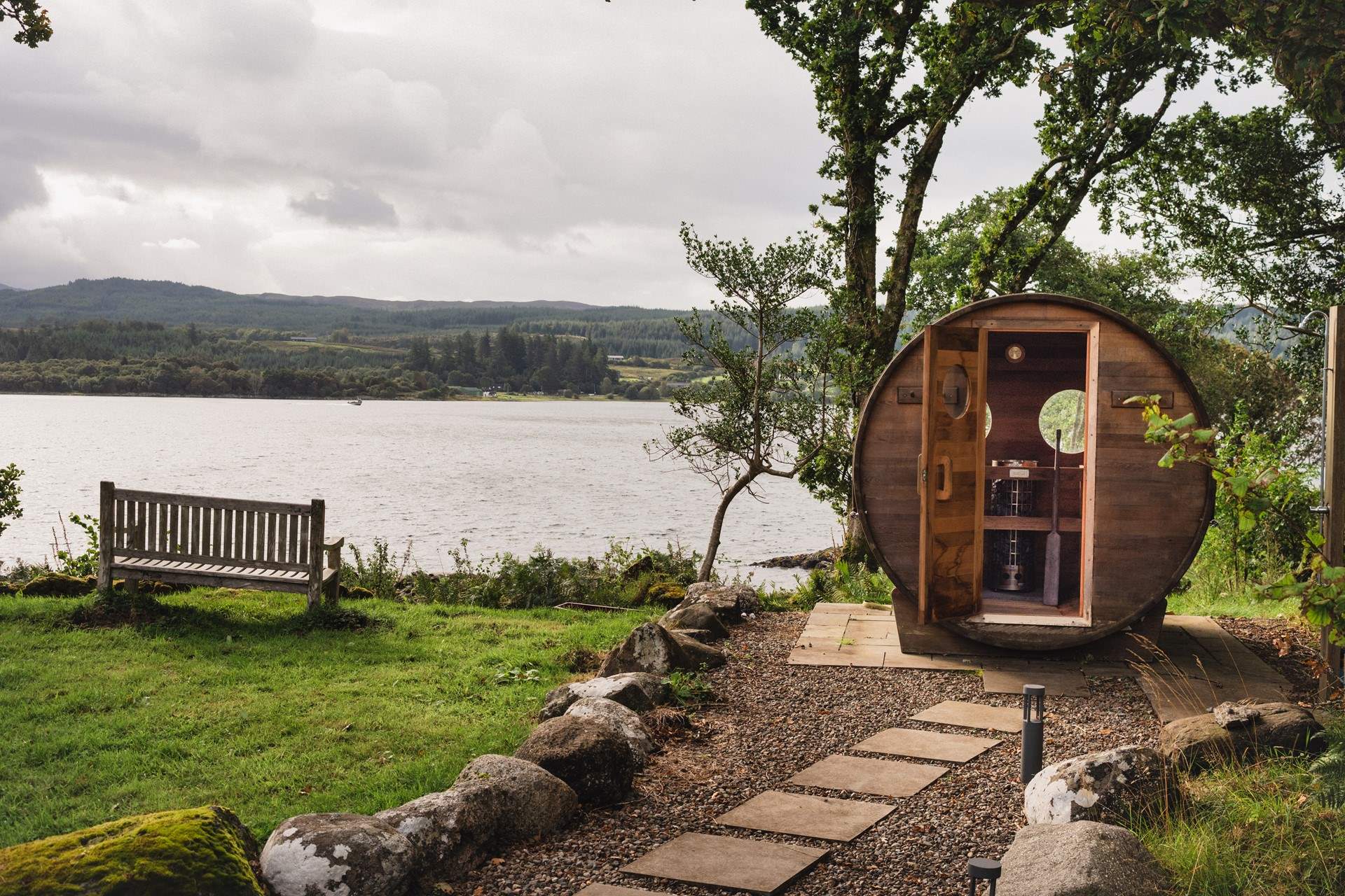 Uncover our luxury Scottish retreat on the shores of Loch Creran, a vibrant design-led home for eight...