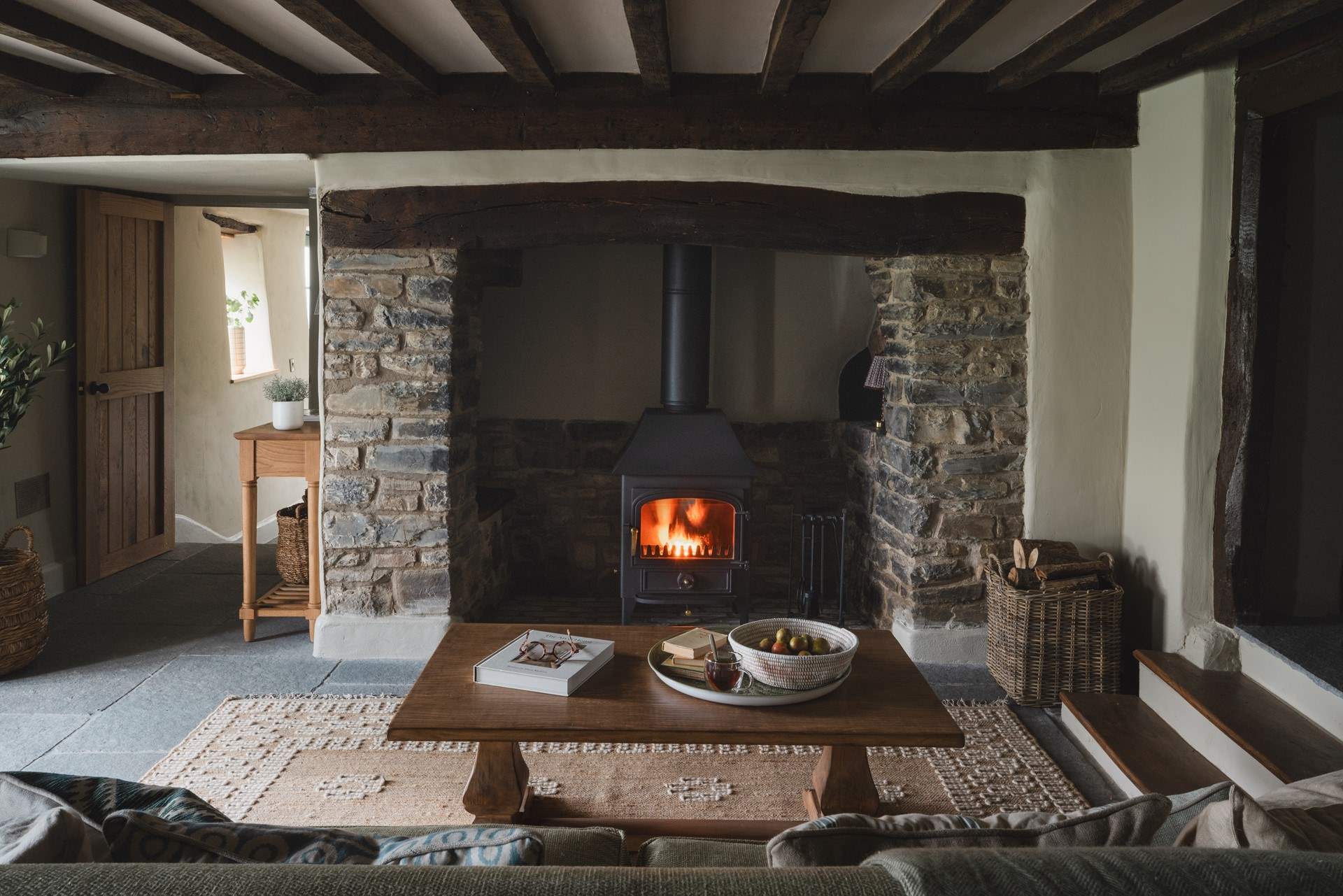 Country living charm meets modern luxury at our dog friendly Exmoor retreat for eight...