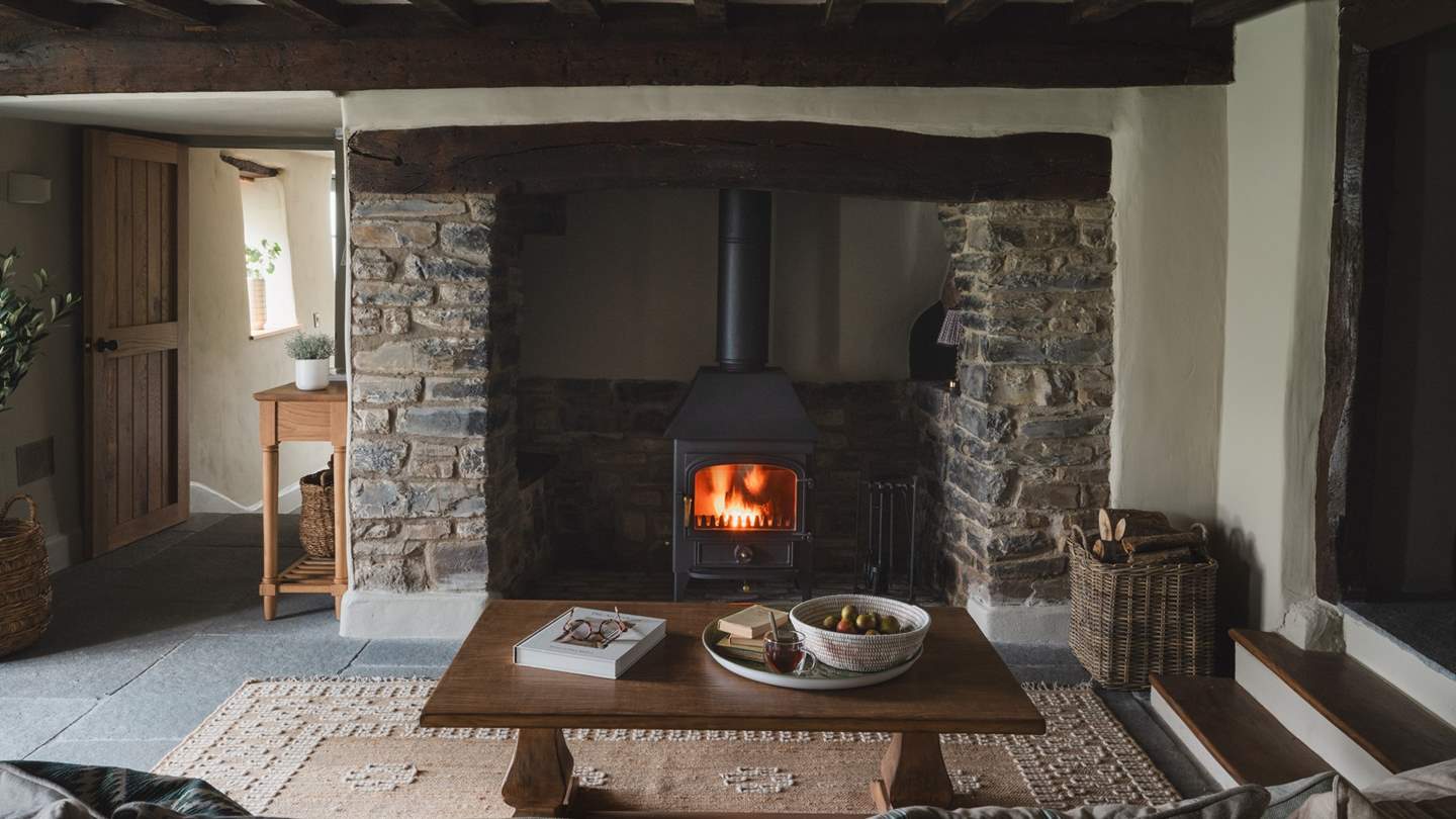 Welcoming eight guests and up to three dogs, Cruwys Ball Farmhouse invites for memorable getaways with family and friends