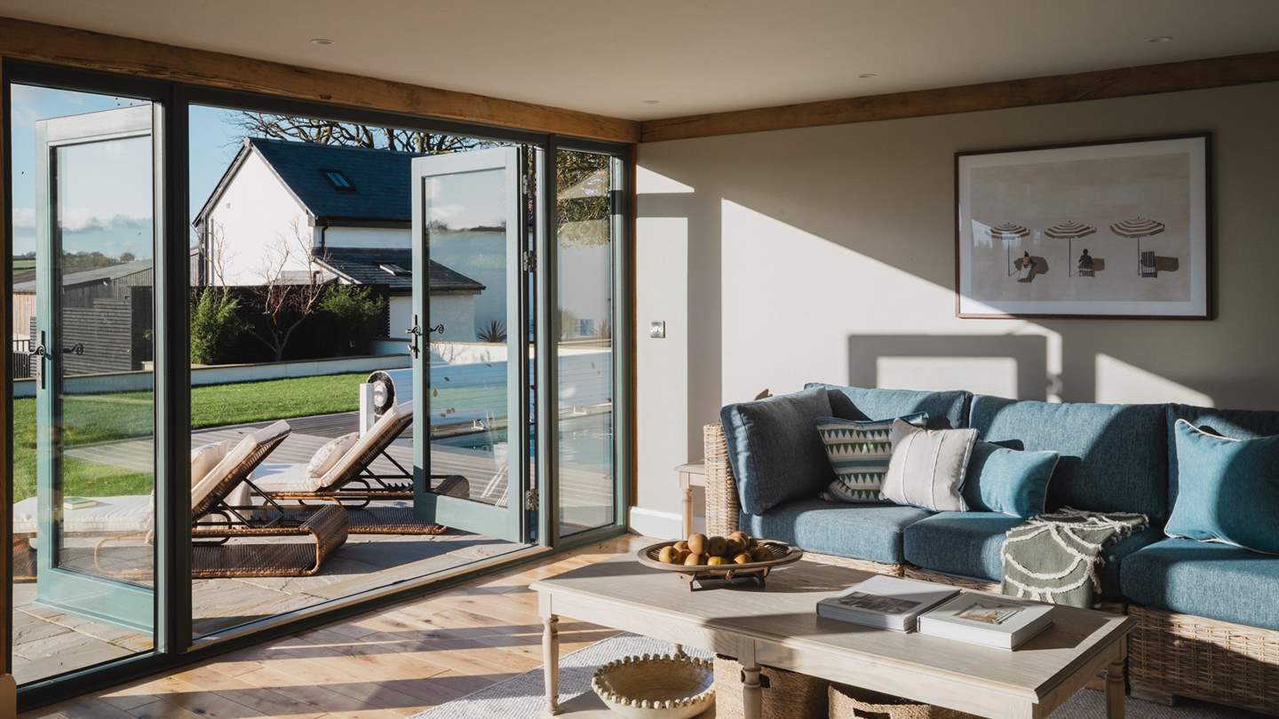 Endless entertainment awaits in the pool house 