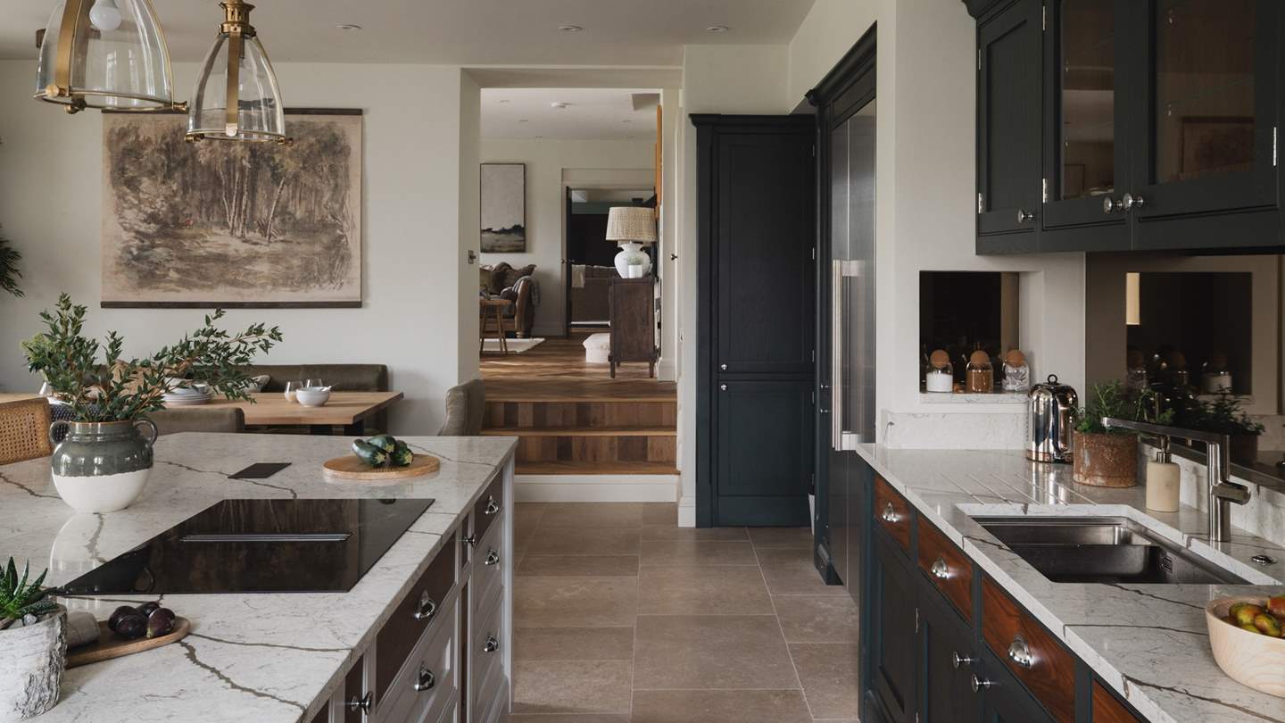 Residing at the heart of the home, uncover the large kitchen and dining space