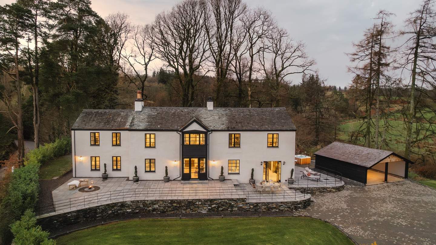 There is private parking for up to four cars at Harthill