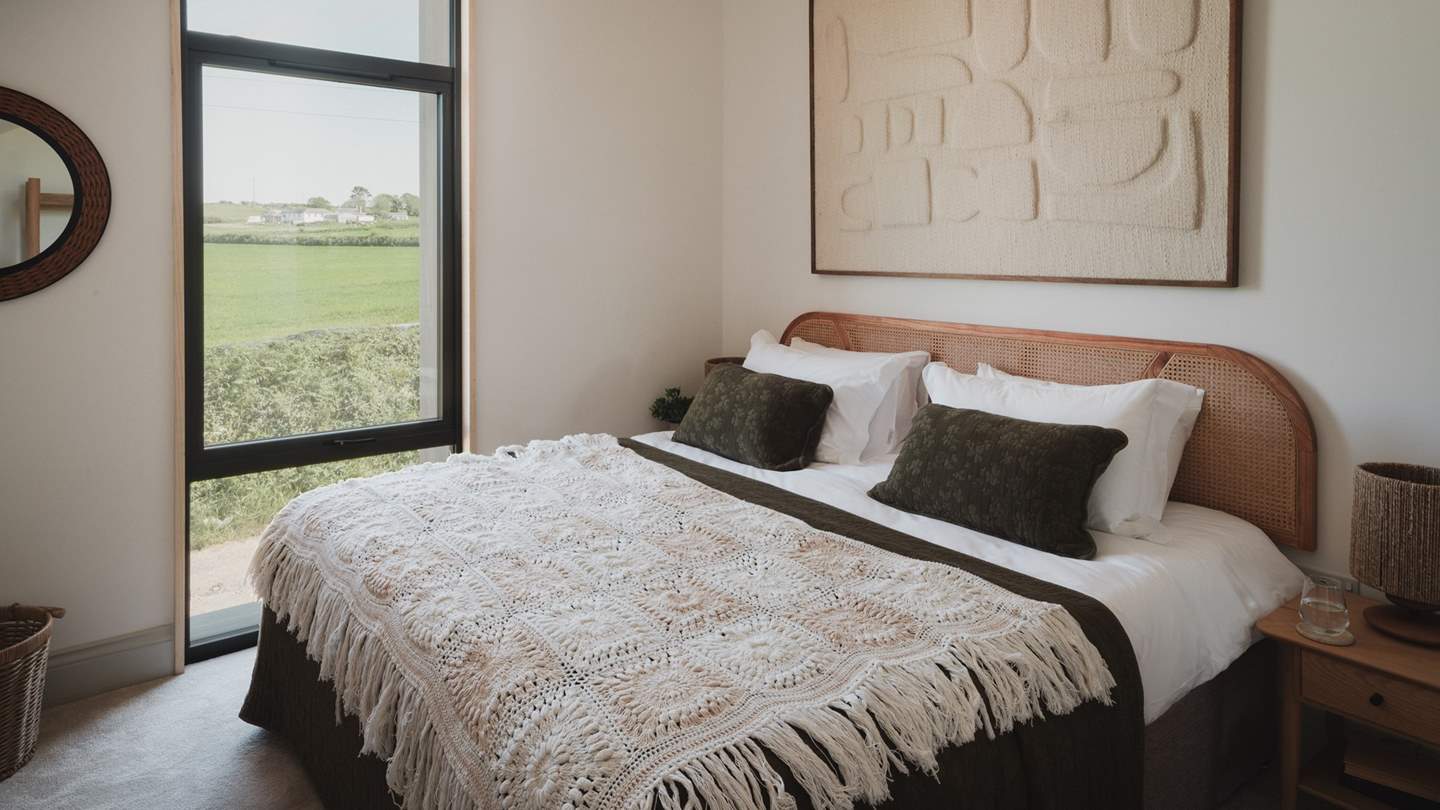 Beside bedroom four, you’ll find the fifth bedroom