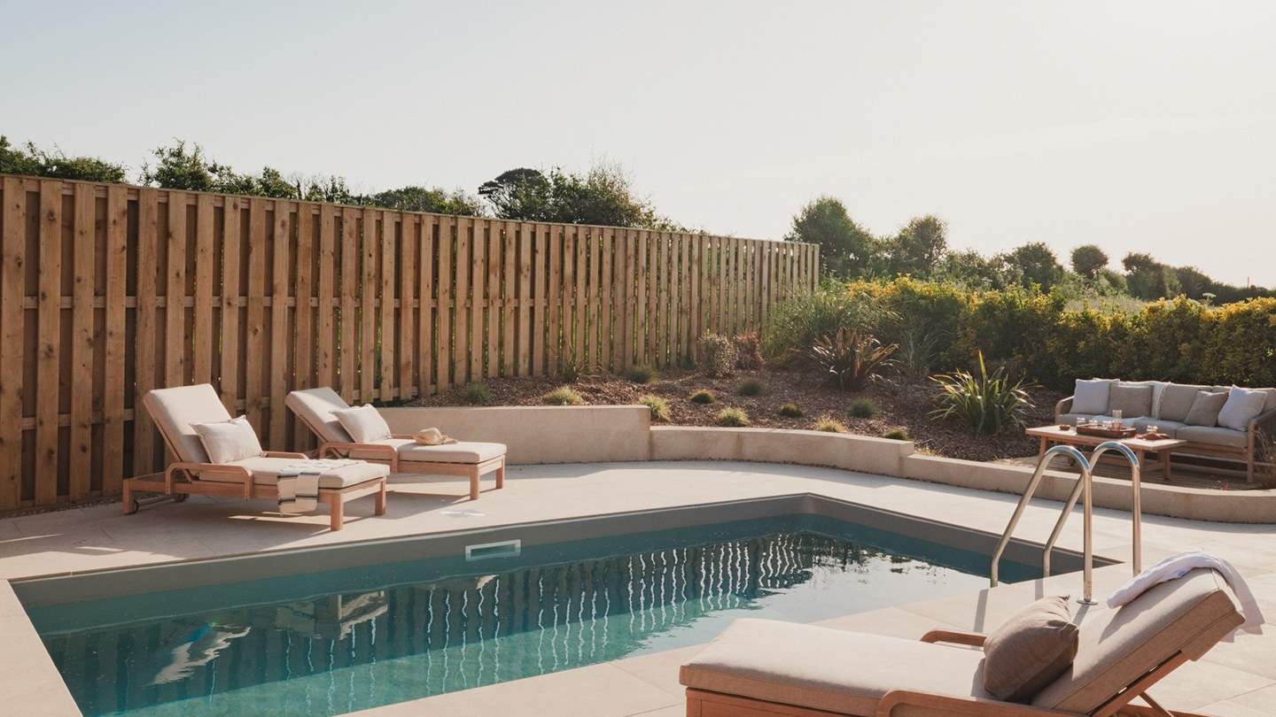 Savour deeply restorative dips in the heated outdoor pool