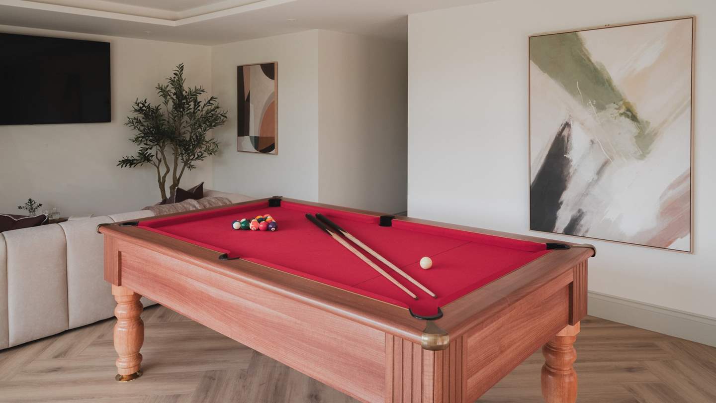 Enjoy endless hours playing pool at Polaris