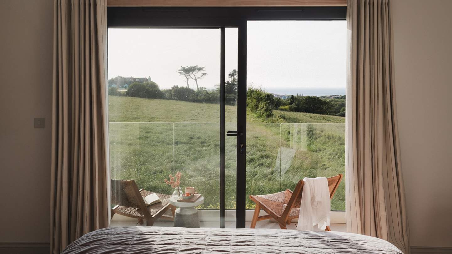 Balmy mornings are best savoured with the balcony doors open wide