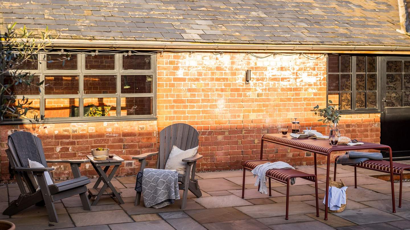 Lovers of lingering mornings can savour the private setting