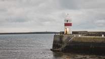 The picturesque lighthouse in Castletown