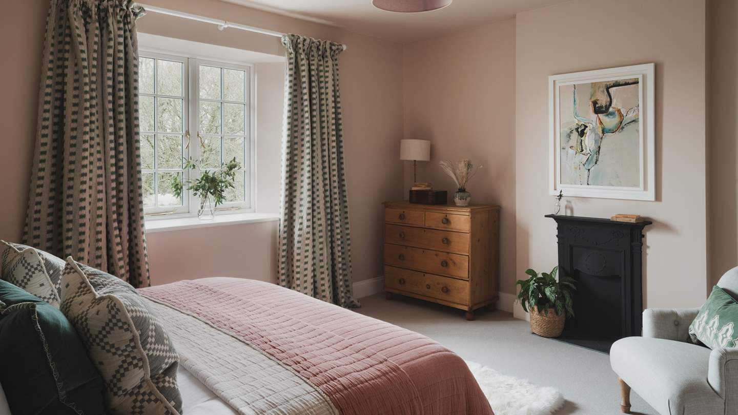 A darling space to unwind, uncover a sumptuous zip-and-link super king bed 