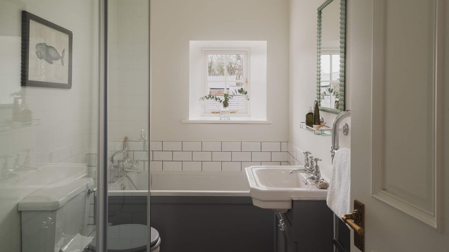 A second family bathroom adds a touch of luxury and welcome convenience, perfect for families with young children