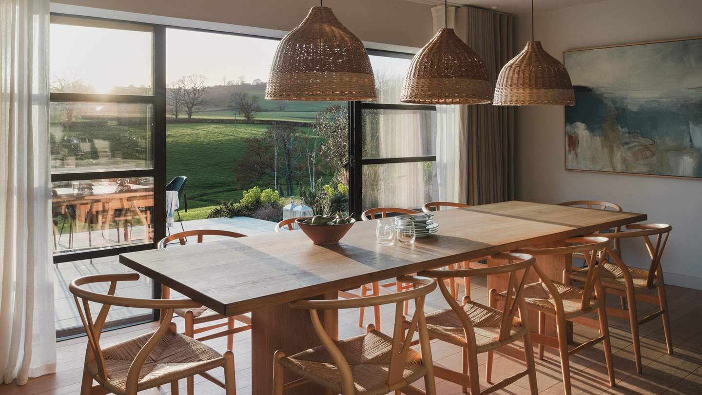 When the sun dips and the views fade under dusky hues