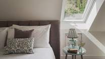 This super-king can be made into twin beds on request